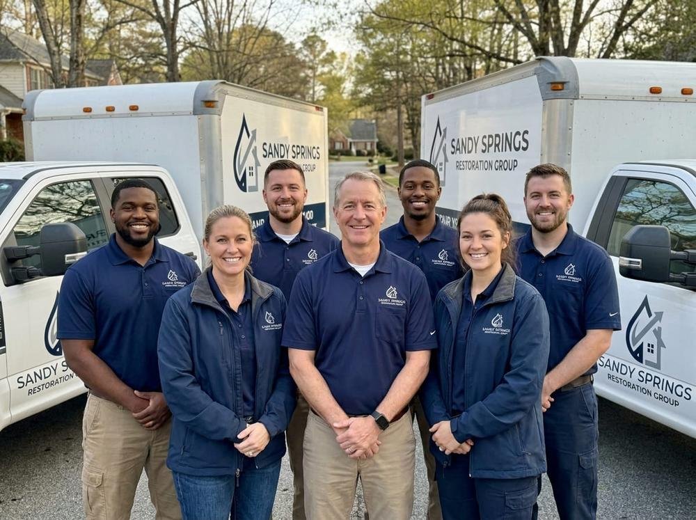 Sandy Springs Restoration Group water and fire damage restoration team